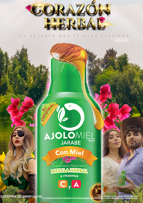 Ajolotius Jarabe con miel
