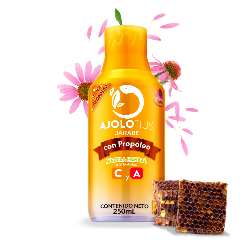 AJOLOTIUS Jarabe con Propóleo & Equinácea 250 ml