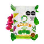 AJOLOPALETAS® de Caramelo Menta-Eucalipto (Bolsa) 60g 6 Pzs