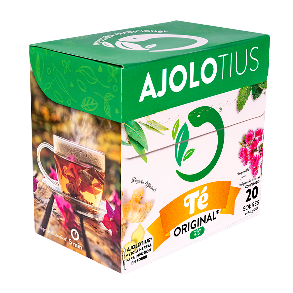 AJOLO-TÉ® Original con Jengibre 20 sobres