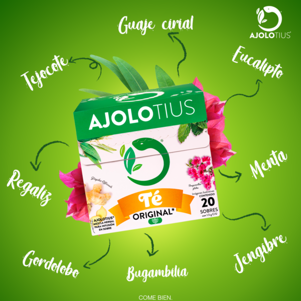 AJOLO-TÉ® Original con Jengibre 20 sobres
